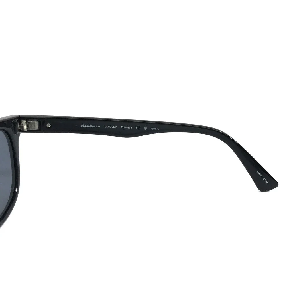 Eddie Bauer Sunglasses LANGLEY EB39400P BK Black Frames w/ Gray Polarized Lenses